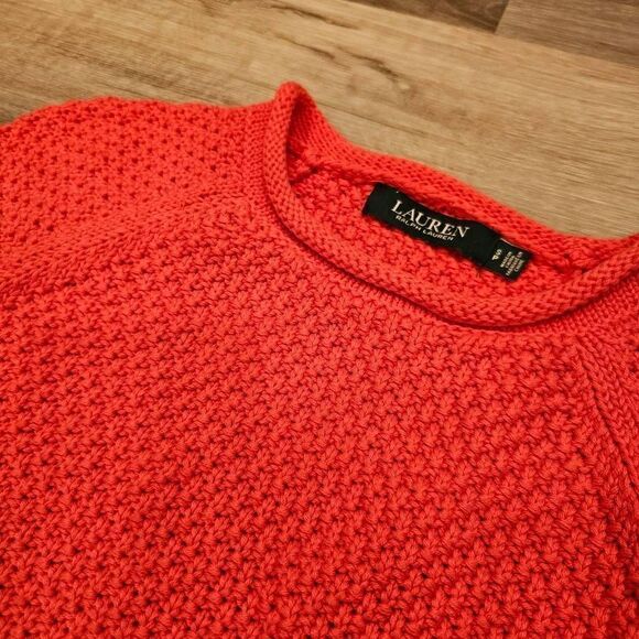 Ralph lauren size Small Knit Coral sweater - Picture 8 of 9